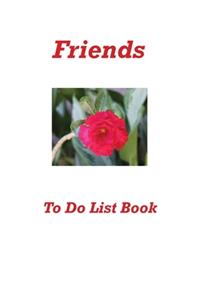 Friends To Do List Book