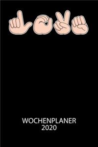 Wochenplaner 2020