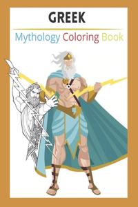 greek mythology coloring book