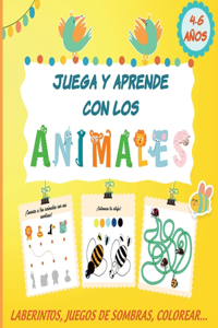 Juega y aprende con los animales 4-6 AÑOS