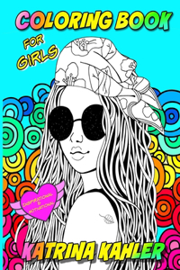 COLORING BOOK for Girls - Inspirational and Motivational