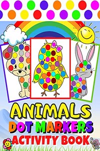 Animals Dot Markers Activity Book
