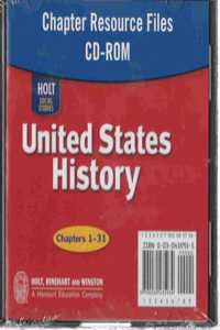 Chap Res Files CD-R Hss: Us Hist 2007