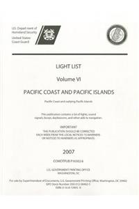 Light List, 2006, V. 6, Pacific Coast and Pacific Islands