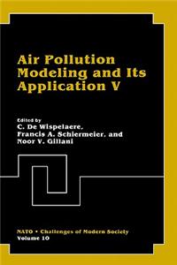 Air Pollution Modeling and Its Application