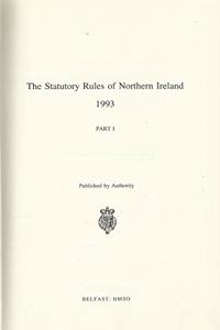 Statutory Rules of Northern Ireland 1993