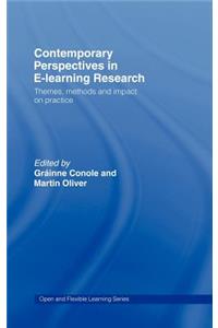 Contemporary Perspectives in E-Learning Research