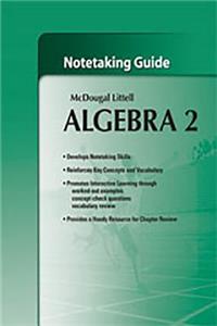Holt McDougal Larson Algebra 2: Notetaking Guide