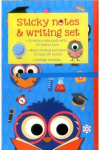 Sticky Notes and Writing Set: School Monsters