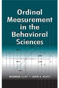 Ordinal Measurement in the Behavioral Sciences