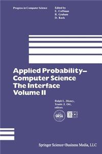 Applied Probability-- Computer Science: The Interface