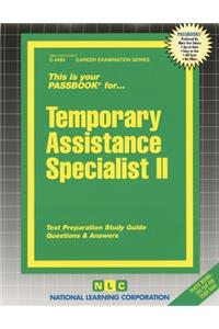 Temporary Assistance Specialist II