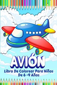 Aviones Libro De Colorear Para Niños