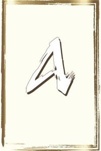 A Men's Monogrammed Gratitude Journal