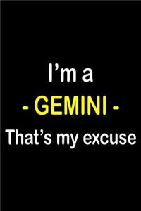 I'm A Gemini