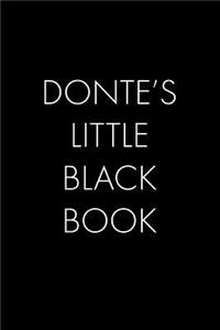 Donte's Little Black Book