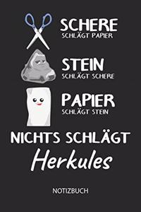 Nichts schlägt - Herkules - Notizbuch