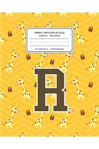 Primary Composition Notebook Grades K-2 Story Journal R