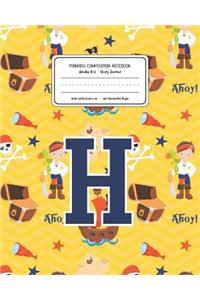 Primary Composition Notebook Grades K-2 Story Journal H