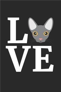 Sphynx Cat Notebook - I Love My Sphynx Cat Cute Sphynx Cat Lover Gift - Sphynx Cat Journal