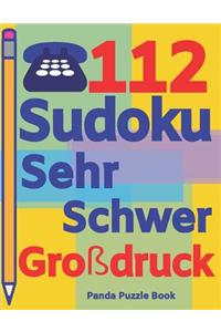 112 Sudoku Sehr Schwer Großdruck