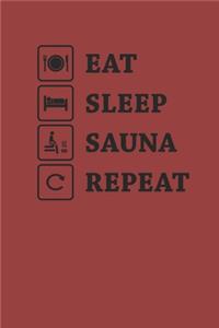 Eat Sleep Sauna Repeat