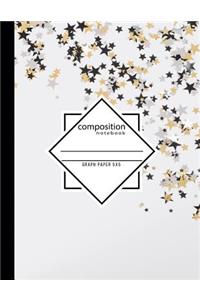 Composition Notebook Graph Paper 5x5
