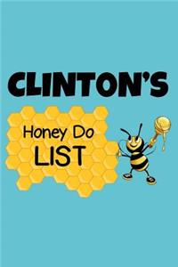 Clinton's Honey Do List