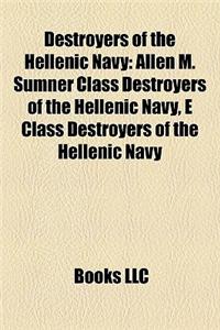 Destroyers of the Hellenic Navy
