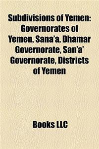 Subdivisions of Yemen