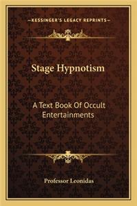 Stage Hypnotism