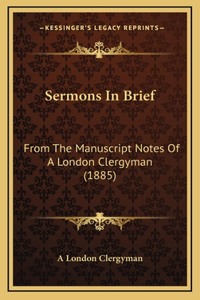 Sermons In Brief