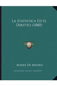 La Statistica Ed Il Diritto (1880)