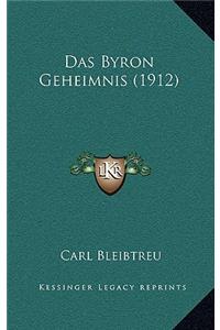 Das Byron Geheimnis (1912)