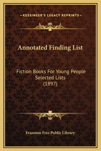 Annotated Finding List