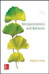 Microecomics and Behavior (Int'l Ed)