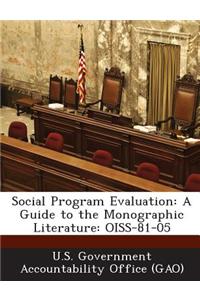 Social Program Evaluation