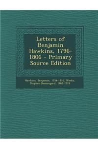 Letters of Benjamin Hawkins, 1796-1806