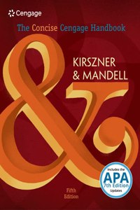 Mindtap English, 2 Terms (12 Months) Printed Access Card for Kirszner/Mandell's the Concise Cengage Handbook, 5th