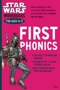 Star Wars Workbooks: First Phonics - Ages 4-5
