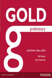 Gold Preliminary Maximiser Class Audio CDs