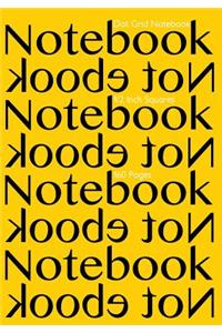 Dot Grid Notebook 1/2 Inch Squares 160 pages