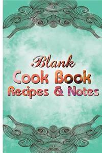Blank Cookbook Recipes & Notes