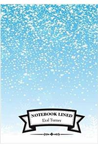 Lined Notebook - Snowflakes: Notebook Journal Diary, 110 Lined Pages, 7 X 10
