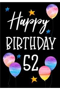 Happy Birthday 52