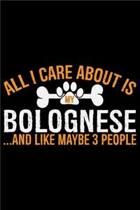 All I Care About Is My Bolognese and Like Maybe 3 people