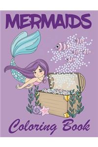 Mermaids Coloring Book
