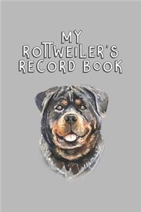 My Rottweiler's Record Book