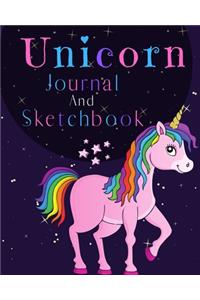 Unicorn Journal and Sketchbook