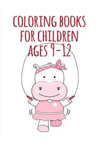 coloring books for children ages 9-12